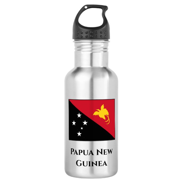 Papua-Neuen Guinea Edelstahlflasche (Vorderseite)