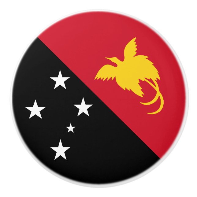 Papua-Neuen Guinea Keramikknauf (Vorderseite)