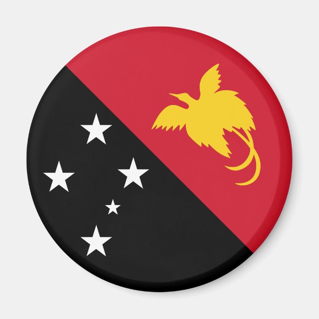 Papua-Neuen Guinea Magnet (Vorne)