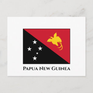 Papua-Neuen Guinea Postkarte
