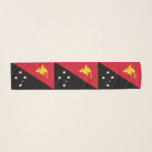 Papua-Neuen Guinea Schal<br><div class="desc">Patriotische Fahne von Papua Neuer Guinea.</div>