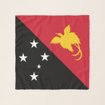 Papua-Neuen Guinea Schal<br><div class="desc">Patriotische Fahne von Papua Neuer Guinea.</div>