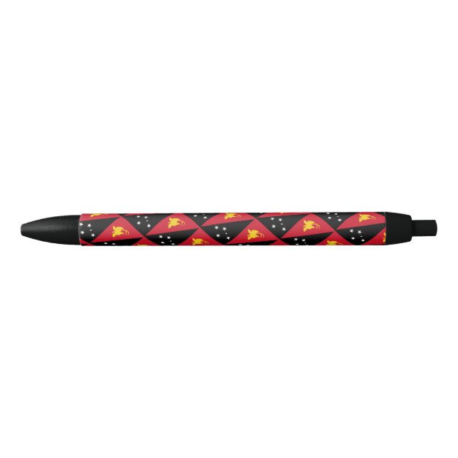 Papua-Neuer Guinea Flag Ballpoint Pen Kugelschreiber (Vorderseite)