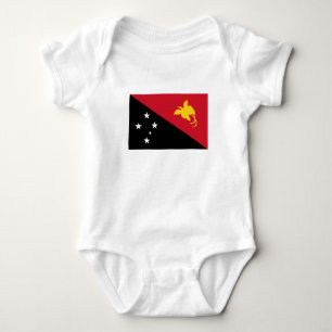 Papua-Neuguinea-Flagge Baby Strampler