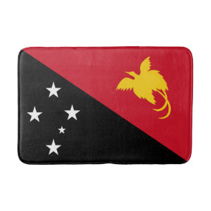 Papua-Neuguinea-Flagge Badematte