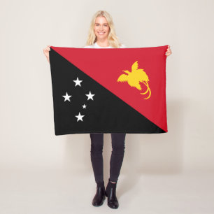 Papua-Neuguinea-Flagge Fleecedecke