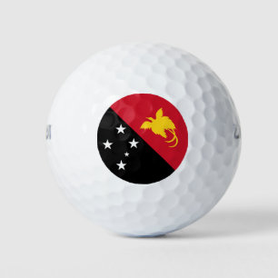 Papua-Neuguinea-Flagge Golfball