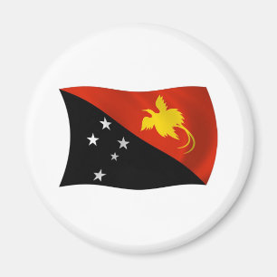 Papua-Neuguinea Flagge Magnet
