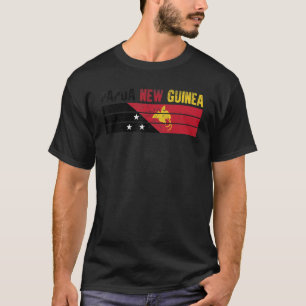 Papua-Neuguinea-Flagge Papua-Neuguineische Männer T-Shirt