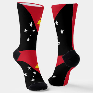 Papua-Neuguinea-Flagge Socken