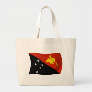 Papua-Neuguinea-Flagge Tragetasche