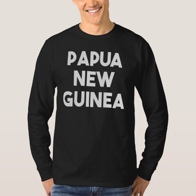 Papua-Neuguinea T-Shirt (Vorderseite)