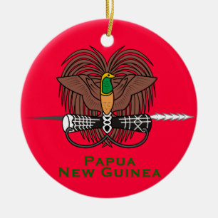 Papua New Guine* Keramik Weihnachtsschmuck
