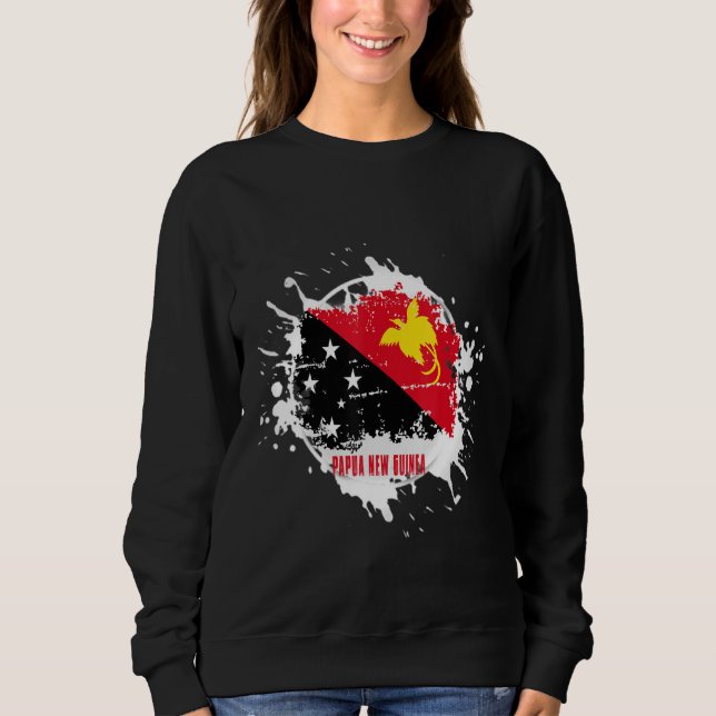 Papua New Guinea Splash Sweatshirt (Vorderseite)