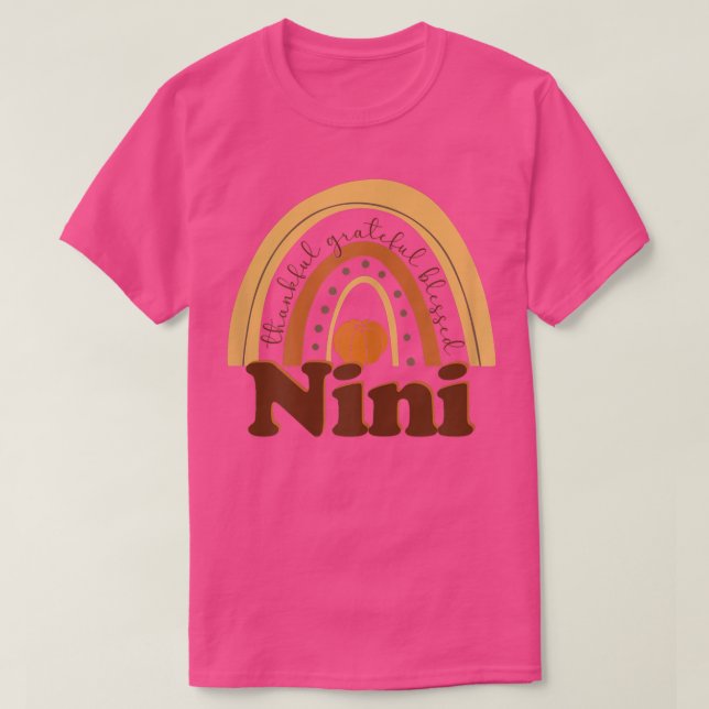 Papy Rainbow Nini Pumpkin Fall Aut T-Shirt (Design vorne)