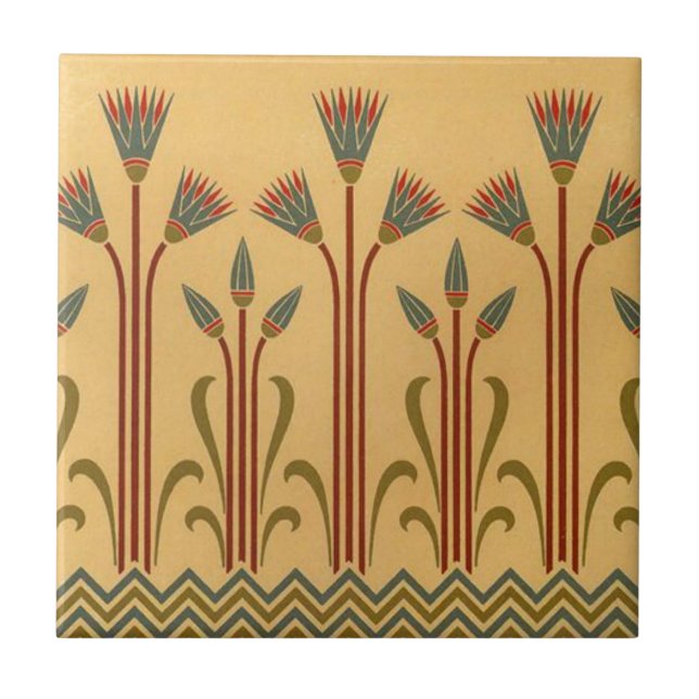 Papyrus Fliese (Vorderseite)