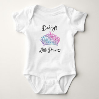 Papys kleine Prinzessin Bodysuit-Mädchen-Geschenk Baby Strampler