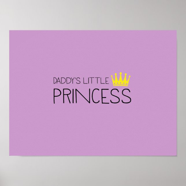 Papys kleine Prinzessin Poster (Vorne)