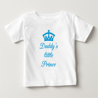 Papys kleiner Prinz, Textdesign mit Krone Baby T-shirt
