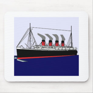 Paquebot France 1912 Mousepad