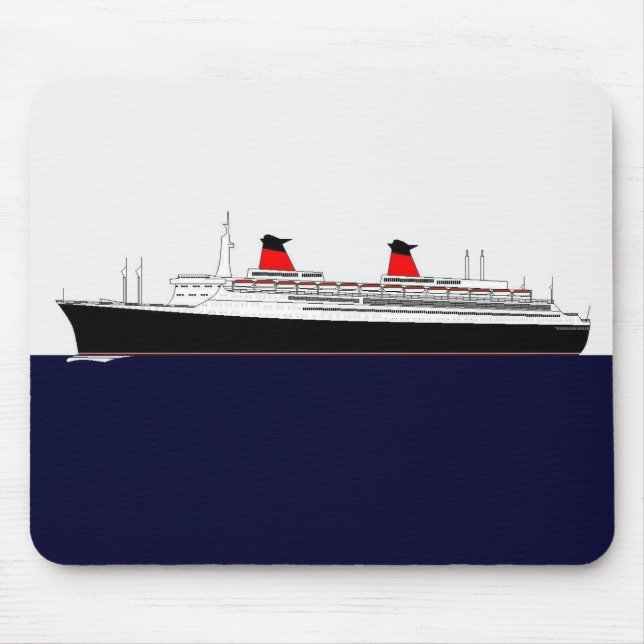 Paquebot France Mousepad (Vorne)