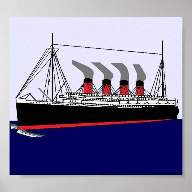 Paquebot Frankreich 1912 Poster (Vorne)