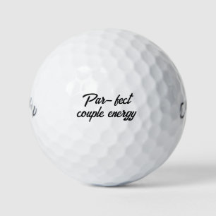 'Par-fect Couple Energy' Jahrestage, Hochzeiten Golfball