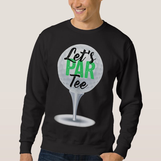 Par Funny Golf für Golfer Par(2) Sweatshirt (Vorderseite)