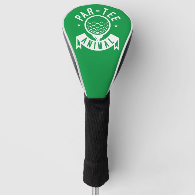 Par-T-Shirt Golf Headcover (Vorderseite)