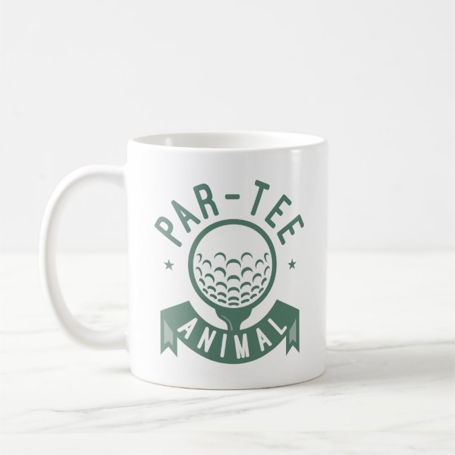 Par-T-Shirt Kaffeetasse (Links)