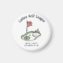 Par-T-Shirt Perfection - Ladys Golf League Magnet