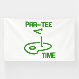 Par T-Shirt Time Banner