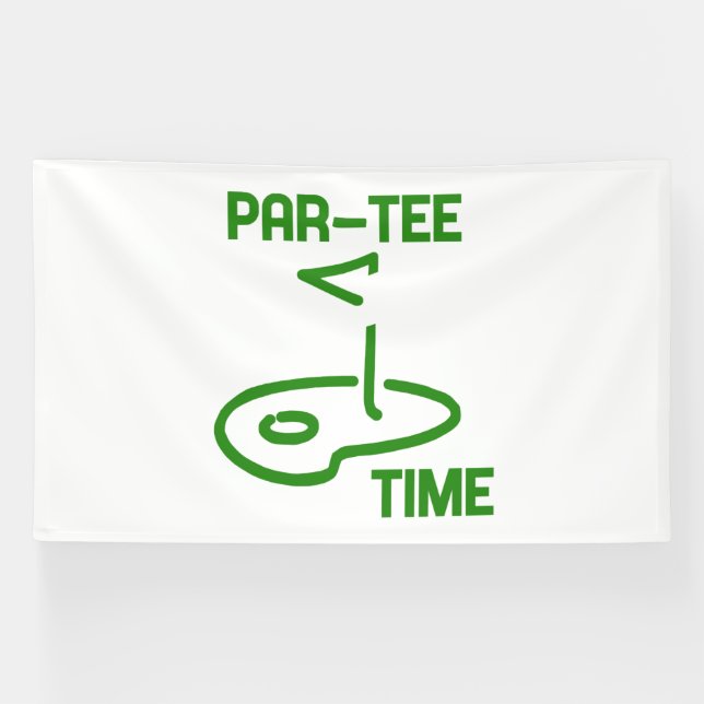 Par T-Shirt Time Banner (Horizontal)