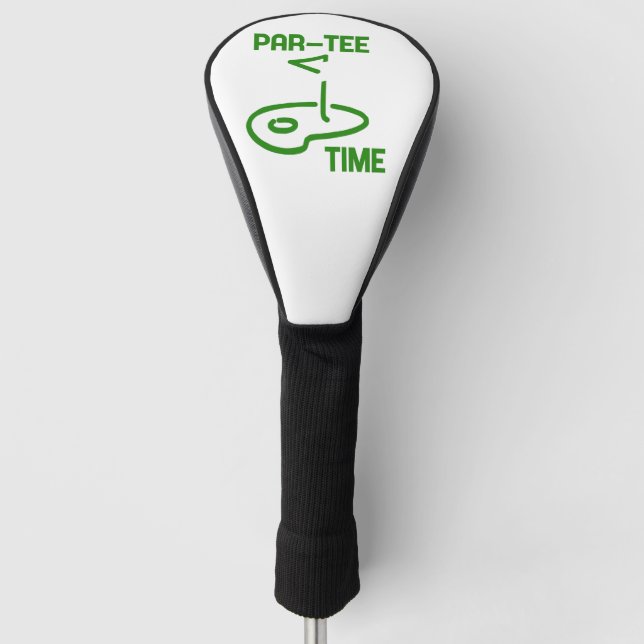Par T-Shirt Time Golf Headcover (Vorderseite)