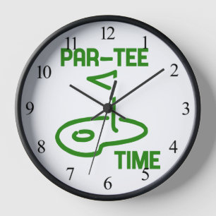 Par T-Shirt Time Uhr