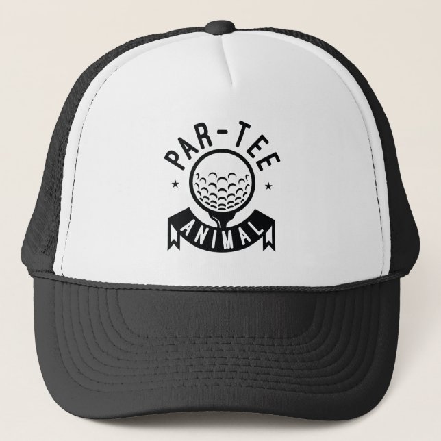 Par-T-Shirt Truckerkappe (Vorderseite)