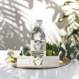 Par-T-Shirt vor dem T-Shirt | Golf Bachelorette Wasserflaschenetikett