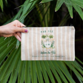 Par-T-Shirt vor dem T-Shirt | Golf Bachelorette Zubehörtasche