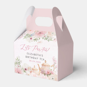 Par-tea Floral Tea Girl Geburtstagsparty Geschenkschachtel