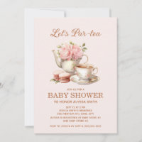 Par-Tee-Party Pink Floral Baby Girl