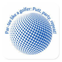 Par-tee wie ein Golfer
