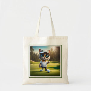 "Par-tee-Zeit: Der Coole Cat's Golf Swing!" Tragetasche