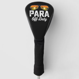 Para Außer Dienst Paraprofessioneller Letzter Schu Golf Headcover