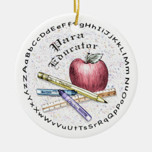 Para Educator Keramikornament