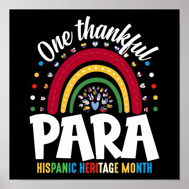 Para Hispanic Monte Paras Poster (Vorne)