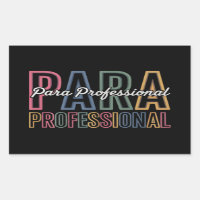 Para Paraprofessional Paraeducator erster Tag zurü