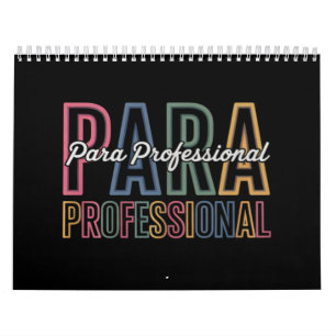 Para Paraprofessioneller Paraeducator Erster Tag z Kalender