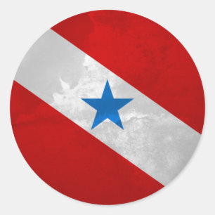 Para Runder Aufkleber