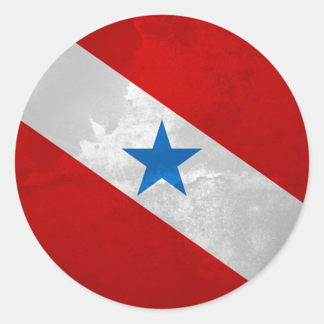 Para Runder Aufkleber (Vorderseite)