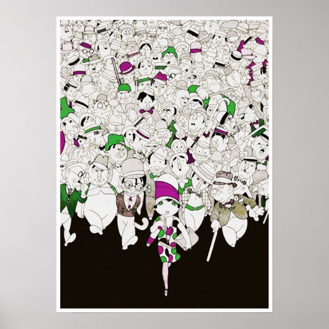 Para-Todos Aquarelldruck Poster (Vorne)